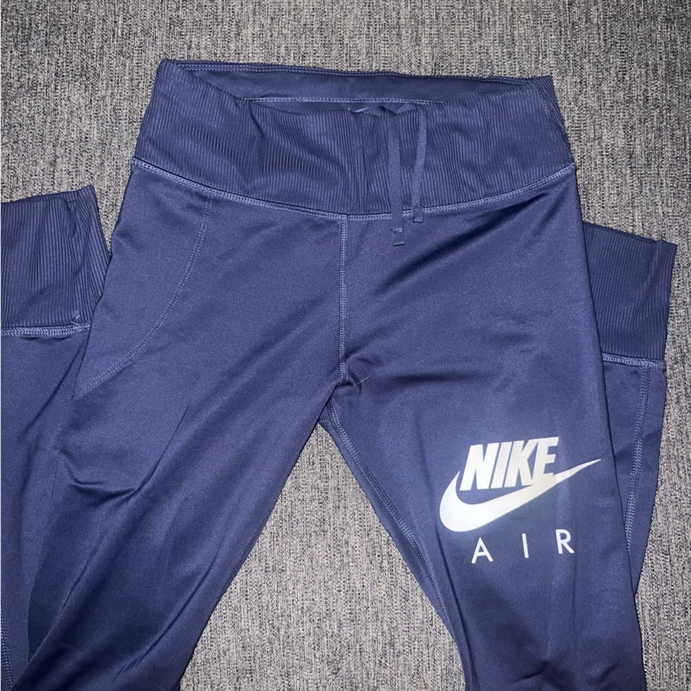 Nike blue workout tights